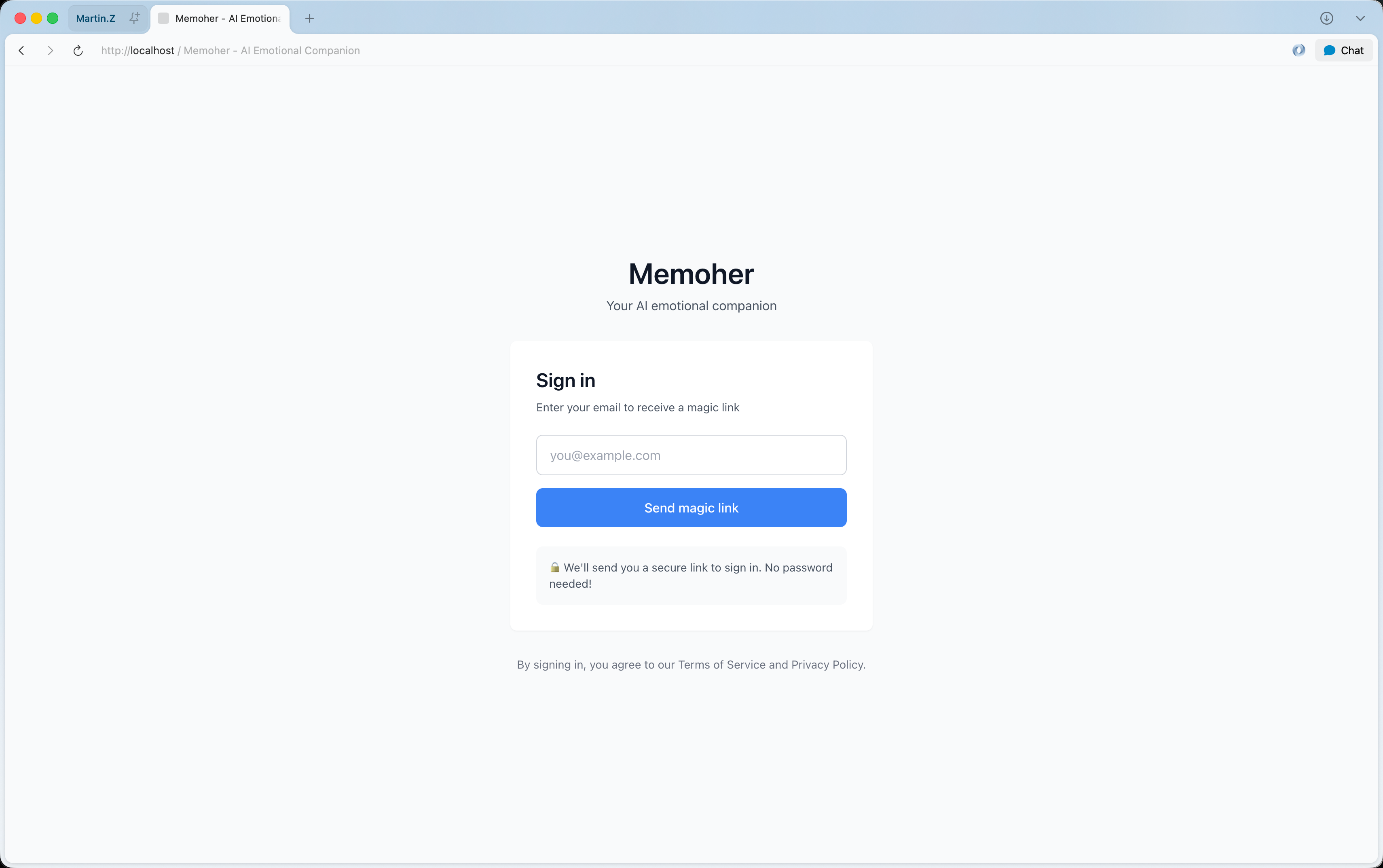 First working version